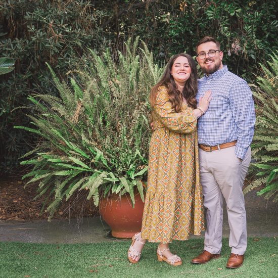 Jackson, MS Wedding Photographers posing for their own portrait at a wedding in San Diego, CA