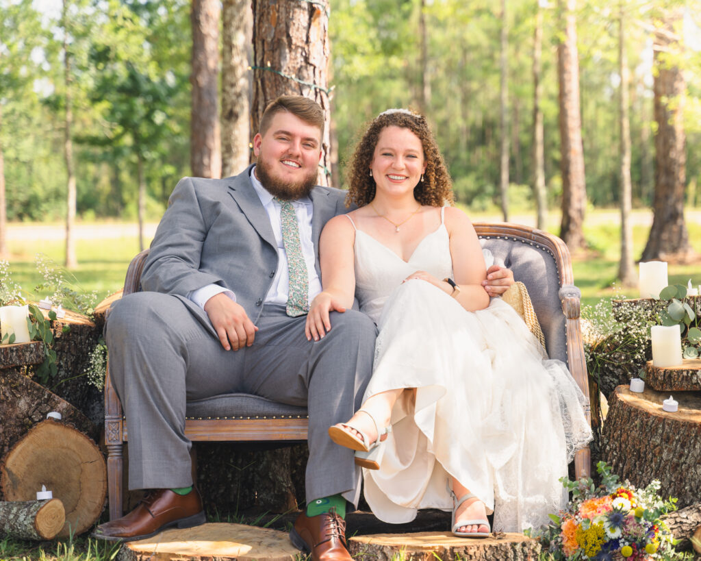 Mississippi wedding day timeline for bride and groom portraits